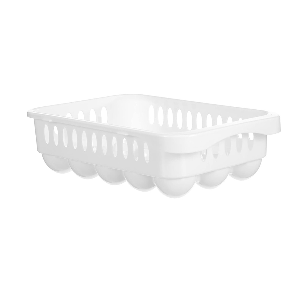 Buzdolabı Organizer Plastik Kapaklı Yumurta Saklama Kutusu 15 Bölmeli Düzenleyici